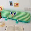 Almohada larga súper linda dormitorio chicas dormitorio cabecera respaldo cama dormir clip para piernas cojín para dormir de lado almohada