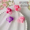 Cubiertas de Silicona para Popotes Transfronterizas Dibujos Animados Tapas a Prueba de Polvo para Popotes Tapas para Bebidas Té con Leche 8mm 10mm Tapones Suaves de Goma Personalizados