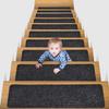 Alfombrilla Antideslizante Transfronteriza Amazon Alfombrilla para Escaleras Sin Adhesivo Autoadhesiva PVC Doble Raya Alfombrilla para Peldaños