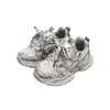 Stock Nuevo Zapatos para Niños Venta al por Mayor Tallas 27-37 Suela Ligera Zapatos Deportivos para Niños Medianos y Grandes Zapatos Casuales para Estudiantes Papá 6488