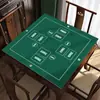 Tapete de Mesa Especial de Terra de Diatomáceas para Jogar Guandan, Absorvente de Água, Secagem Rápida, Antiderrapante, Resistente ao Desgaste, Adequado para Uso Doméstico e Salas de Jogo, Tapete de Mesa Quadrado