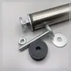 Tubo Redondo de Aço Inoxidável para Peitoril de Janela, Parafuso de Fixação sem Furo, Parafuso de Expansão de Ajuste para Guarda-corpo de Varanda para Decoração de Casa