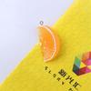 Resina fruta fruta acessórios kiwi fruta melancia diy argila creme capa de celular material para joias atacado