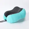 Almohada Personalizada en Forma de U de Espuma Viscoelástica, Regalo Promocional con Patrón de Logo Personalizado, Accesorios Completos, Directo del Fabricante, Almohada de Soporte para el Cuello