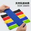 Bandas de resistencia de yoga personalizadas para estiramientos, sentadillas y tonificación de glúteos. Servicios OEM disponibles para resistencia, color y empaque, con posibilidad de personalización en lotes pequeños.