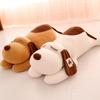 Almohada de Peluche de Cachorro Adorno para Coche Muñeca para Dormir Infantil Regalo de Cumpleaños Juguete para Aliviar el Estrés