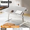 Mesa de Cama Elevatória Dobrável, Mesa de Estudo para Dormitório, Mesa para Janela de Canto, Mesa de Leitura, Mesa para Computador, Altura Ajustável
