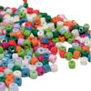 Cuentas Sueltas Acrílicas Cilíndricas de Color Sólido de 6 mm Material para Cadena de Teléfono Móvil Pulsera Accesorios de Joyería