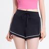 Shorts de Fitness Feminino, Design Dois em Um, Anti-Exposição, Treinamento na Academia, Corrida, Shorts Esportivos de Cinco Pontos, Adequado para Uso ao Ar Livre, Absorvente de Umidade e Suor
