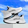 Zapatos deportivos casuales transfronterizos de talla extragrande para hombre, adecuados para todas las estaciones, zapatos de malla transpirables para padres de mediana edad, zapatillas para correr