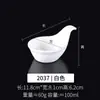 Bol de melamina para condimentos plástico comercial imitación porcelana cuenco de una oreja restaurante hot pot buffet salsa tazón pequeño plato de agua