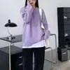 Suéter Pulóver de Punto con Cuello Redondo Transfronterizo Europeo y Americano Nuevo Estilo Otoño e Invierno 2026 Moda Simple Holgado de Color Sólido para Mujer