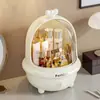 Caja de Almacenamiento de Maquillaje para Dormitorio Hogareño a Prueba de Polvo Multifuncional de Gran Capacidad Estante de Almacenamiento de Productos para el Cuidado de la Piel Caja de Almacenamiento a Prueba de Polvo de Escritorio