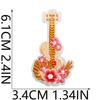 52 Piezas Marrón Vaquero Occidental Bordado Parche Decorativo para Chaqueta Etiqueta Bordada Bordada Bordada