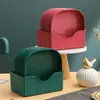 Plato para huesos nuevo Plato para escupir huesos doméstico Plato para huesos de lujo ligero Plato para basura de mesa de comedor de plástico Plato para refrigerios Plato para frutas