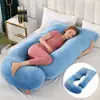 Almohada de Embarazo Amazon Protector de Cintura Almohada Inclinada para Dormir de Lado Almohada para Dormir de Embarazo en Forma de J Removible y Lavable Almohada de Embarazo Transfronteriza