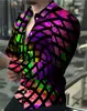AliExpress 2023 nuevo transfronterizo Hombre talla europea estampada hawaiana otoño floral manga larga camisa cárdigan hombre