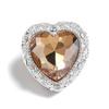 Cuentas Ovaladas de Pedrería de Colores Nuevas Transversales con Agujero Cuentas de Corazón Accesorios para Cadena de Teléfono Móvil DIY Listos para la Venta