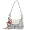 Bolsa Pequena para Mulheres 2025 Primavera Nova Estilo Coreano Bolsa Transversal Nicho Moda Casual Simples Retro Bolsa de Axila