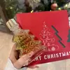Shimang Caja de Regalo de Aromaterapia Navideña Fragancia de Gardenia Jazmín Fragancia Fresca Ligera Fragancia Duradera Decoración de Oficina Dormitorio