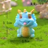 Micro-Paisaje Creativo Doce Animales del Zodiaco Figuras de Dibujos Animados Decoraciones DIY Accesorios para Colgar Mini Adornos de Escritorio