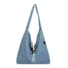 Bolsa de Tecido Fashionável Fresca de Primavera Casual para Mulheres 2026 Nova Bolinhas Estrela Cor Sólida Ombro Transversal Tendência