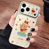 Adecuado para Apple para Transformar Instantáneamente en 18Promax Linda Caricatura Pintura al Óleo Judy Funda para Teléfono iPhone con Carcasa Corning Suave y Dura Personalización
