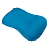 Almohada inflable en forma de U, automática, portátil, para viajes, cuello, avión, viajes al aire libre, Sanbao