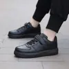 Zapatos Escolares Negros de Cuero para Niños Transfronterizos Desempeño en el Campus Zapatos Negros Pequeños Superficie de Cuero Zapatos de Skate para Niños Zapatos Blancos para Niñas Comercio Exterior
