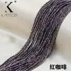 Jintuo Extra Pequeño 2mm Cuentas Facetadas de Cristal Hilo de Algodón Cadena DIY Hecho a Mano Borla Collar Pulsera Materiales