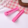 Nuevo Clip de Pato de Pico Cuadrado de Crema de Dopamina Clip de Cabeza Cuadrada Clip para Flequillo Pinza de Belleza para el Cabello Clip de Alta Calidad Sin Marcas