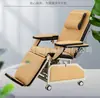 Silla manual para extracción de sangre de una sola posición con ajuste de altura y respaldo reclinable, silla para donación de sangre, silla para transfusión sanguínea de hospital, silla para diálisis, suministro