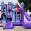 Trampolín inflable para niños, castillo inflable, trampolín inflable para centros comerciales al aire libre, cama elástica inflable para niños al aire libre