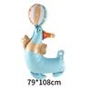 Payaso de Circo Globo Cebra León Lobo Marino Carrusel Globo Diseño de Cumpleaños Infantil Globo de Película de Aluminio