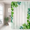 Cortinas de chuveiro e cortinas de janela com estampa digital estilo boêmio, feitas sob medida para salas de estar, quartos e janelas de sacada, usadas como tecido de fundo decorativo para cortinas de chuveiro