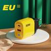 Cargador de teléfono móvil de protocolo completo 12W30W transfronterizo TYPE-C USB cargador multipuerto estándar europeo cabezal de carga rápida QC