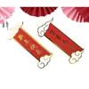 Decoración de Pastel Horneado Feliz Año Nuevo Xiangyun Pez Dorado Linterna Enchufe Disfraz Festivo Festivo