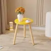 Mesa Redonda Pequeña, Mesa de Café Pequeña, Sala de Estar, Hogar, Apartamento Pequeño, Dormitorio, Mesa Pequeña, Mesa Lateral para Sofá, Mesa de Té Simple, Mini Balcón