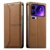Aplicable para Funda de Teléfono Flip de Cuero Business para Redmi K80 Xiaomi 17 ULTRA Ranura para Múltiples Tarjetas Soporte Funda de Teléfono Resistente a Caídas