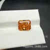 Zircônia de Paraíba Corte Flor de Gelo Zircônia Cúbica Retangular Chanfrada Pedra Solta Corte Gelo Triturado Brilho Em Estoque Fonte do Fabricante Atacado