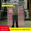 Saco de Armazenamento de Filme Interno Grande de Bolso Plano Plástico Transparente Filme de Alta Pressão à Prova de Poeira Impressão Bolso Plano