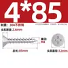 Tornillos Autorroscantes de Acero Inoxidable 304 con Cabeza Avellanada Cruzada Tornillos Autorroscantes de Cabeza Plana Tornillos para Madera Clavos Autorroscantes Roscas Autorroscantes