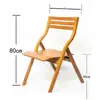 Conjunto de mesa de comedor y sillas nan bambú moderno y sencillo, mesa de comedor rectangular para casas pequeñas, una mesa y cuatro sillas
