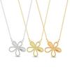 Colar Pingente de Flor Cnc Seiko Feminino Luxo Acessível Elegante Moda High-End Requintado Colar Corrente Clavícula Cinco Flores
