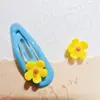 Popular Flor de Cinco Pétalos de Color Sólido 3D para Uñas, Lindo y Versátil Clip para Uñas y Cabello DIY Arte de Uñas Materiales Artificiales Venta al por Mayor