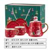 Juego de Té de Cerámica Chapado en Oro Regalo de Navidad Una Tetera Dos Tazas Tetera de Té de Instagram Se Puede Personalizar con Logo Edición Limitada Lindo y Divertido