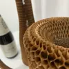 Papel de Nido de Abeja Cerámica de Nido de Abeja Joyería Vidrio Pulidor Empaque de Flores Malla Desprendible Ojo Cubierta Protectora Rellena de Piel de Vaca