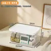 Caja de Almacenamiento de Escritorio Apilable BNBS para Papelería y Artículos Varios del Hogar, Organizador para Tocador de Maquillaje y Cuidado de la Piel