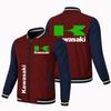 Moda Masculina 2022 Primavera e Outono Elegante Versátil Esportivo Casual Solto Zíper Jaqueta Baseball Jaqueta Esportiva Tamanho Grande