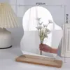 Estilo Ins Coreia do Sul espelho acrílico grande formato diferente nuvem gota d'água coração espelho crianças criativo DIY feito à mão